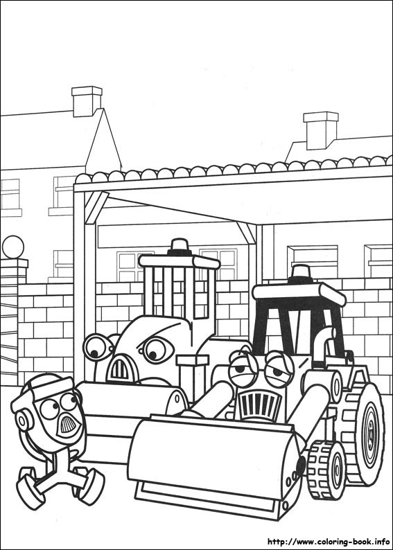 Bob the Builder coloring picture